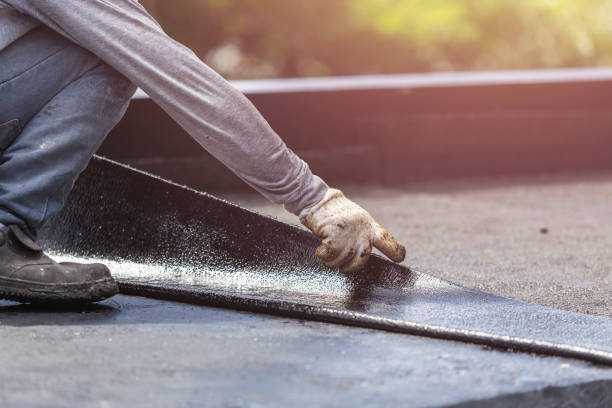 Professional Emergency Waterproofing technician working in Englishtown, NJ